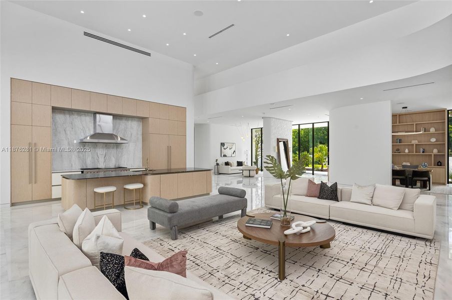 Furnished interior view inside a new home in , Southwest Ranches (Image 14).