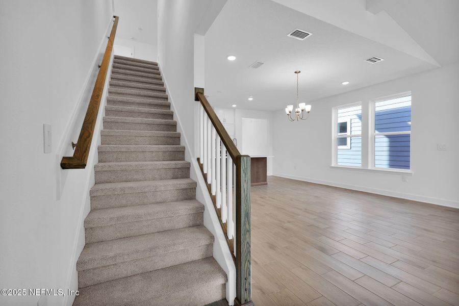 Spacious, unfurnished interior of a new home in Crosswinds at Nocatee, Ponte Vedra (Image 41).