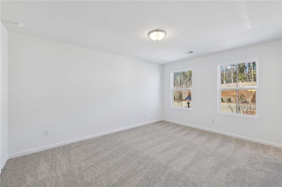 Spacious, unfurnished interior of a new home in Arbors at Richland Creek, Buford (Image 28). Spacious, unfurnished interior of a new home in Arbors at Richland Creek, Buford (Image 28).