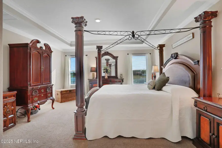 Furnished interior view inside a new home in Cross Creek, Green Cove Springs (Image 12).