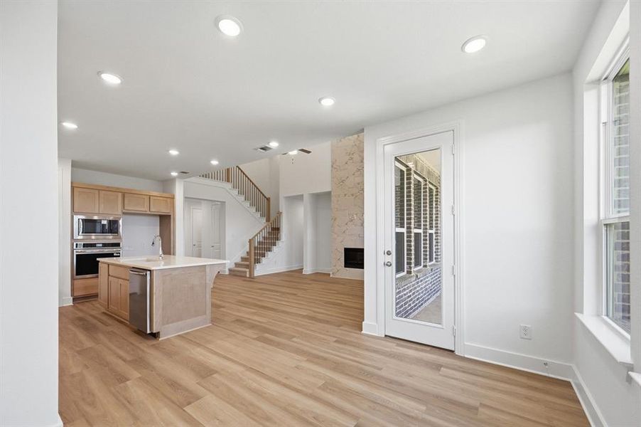 Furnished interior view inside a new home in Heritage Ranch: 50ft. lots, Sherman (Image 12). Furnished interior view inside a new home in Heritage Ranch: 50ft. lots, Sherman (Image 12).