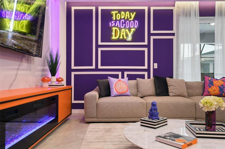 Furnished interior view inside a new home in Windsor Cay Resort, Clermont (Image 33).