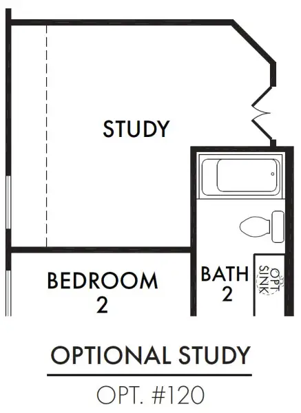 Bedroom 4 (eliminates Dining Room)