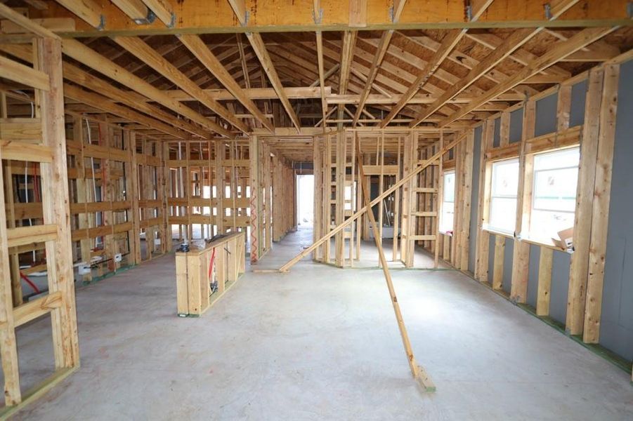 Spacious, unfurnished interior of a new home in Austin Point, Richmond (Image 9).