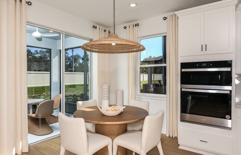 Furnished interior view inside a new home in Riverwood, Zephyrhills (Image 8).