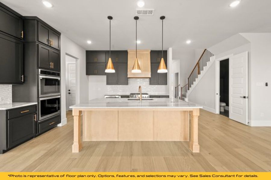 Representative furnished interior of a home built from the Aspen by Stonefield Homes in Heath Golf and Yacht Club, Rockwall (Image 36).
