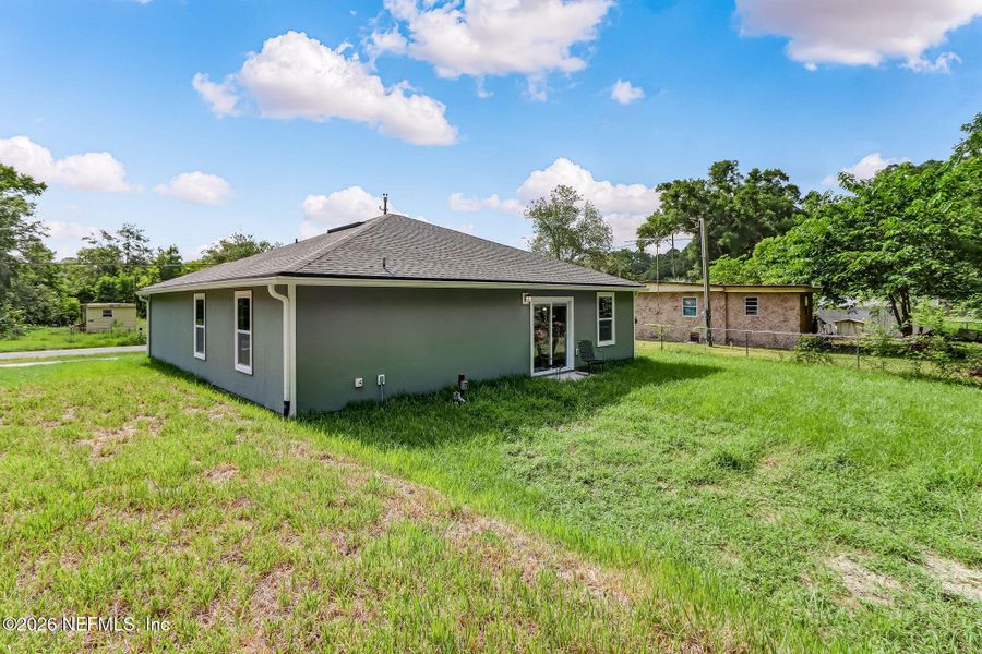 Exterior details and patio area of a home in , Jacksonville (Image 22). Exterior details and patio area of a home in , Jacksonville (Image 22).