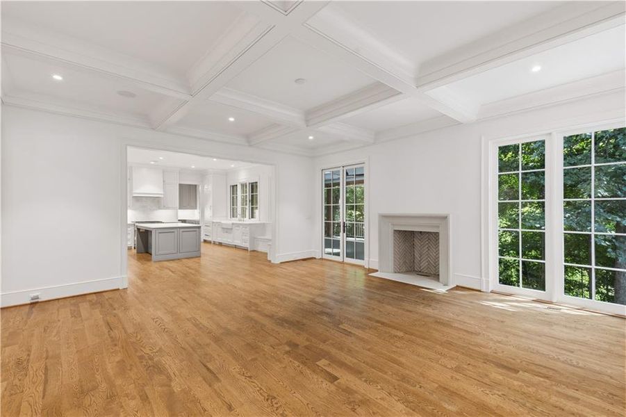 Spacious, unfurnished interior of a new home in , Atlanta (Image 61).