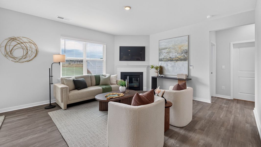 Furnished interior view inside a new home in Laurelbrook, Sherrills Ford (Image 9).