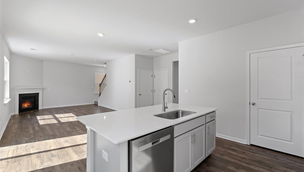 Furnished interior view inside a new home in Spring Ridge, Anderson (Image 10).