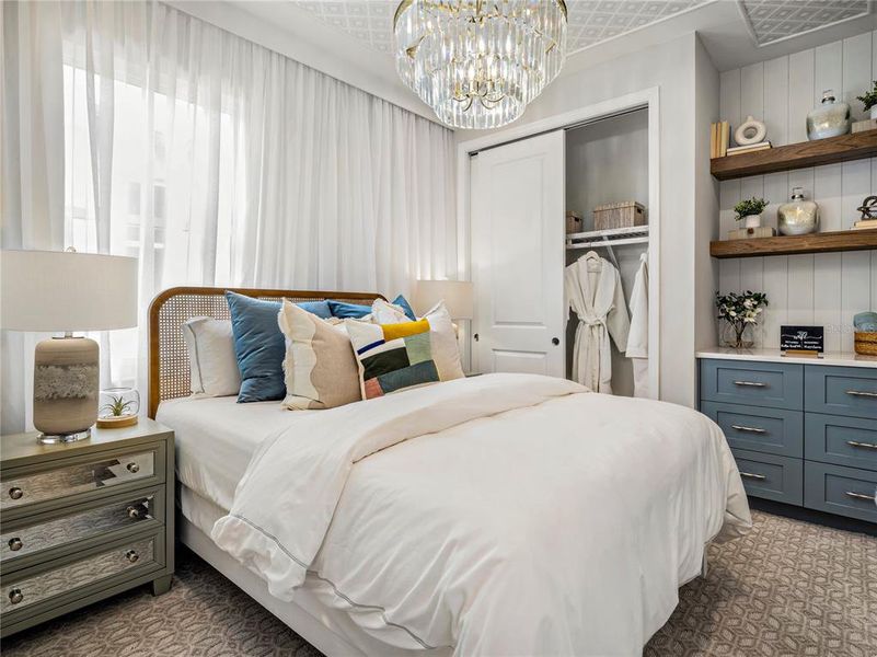 Furnished interior view inside a new home in , Lady Lake (Image 16). Furnished interior view inside a new home in , Lady Lake (Image 16).