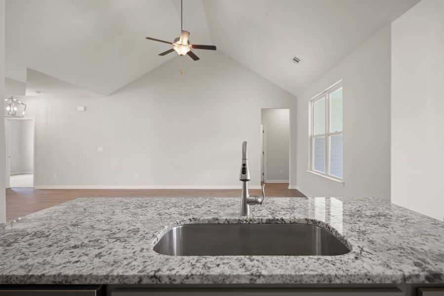 Furnished interior view inside a new home in Settlers Hammock, Kingsland (Image 6). Furnished interior view inside a new home in Settlers Hammock, Kingsland (Image 6).