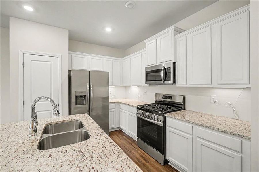 Furnished interior view inside a new home in Villages at Cedar Hill, Dallas (Image 9).
