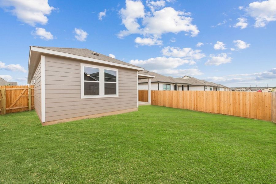 Exterior details and patio area of a home in Veranda Designer, San Antonio (Image 4).