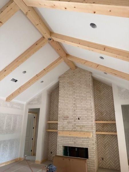 In-progress construction of a new home in , Roman Forest, TX (Image 8).