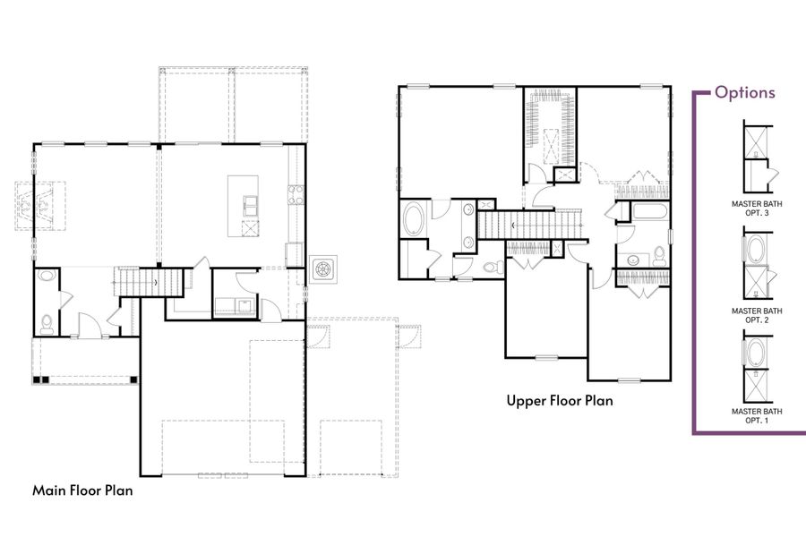 2D floor plan layout of this home in , Moncks Corner, SC (Image 3).