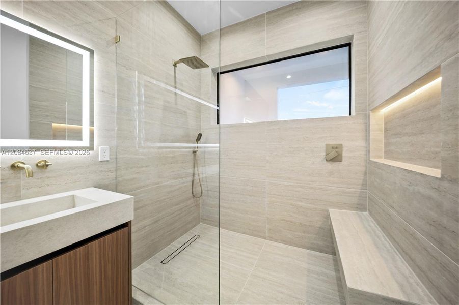 Furnished interior view inside a new home in , Fort Lauderdale (Image 13).