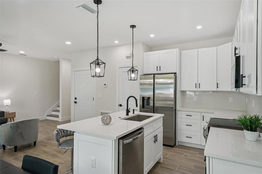 Furnished interior view inside a new home in , Largo (Image 23).