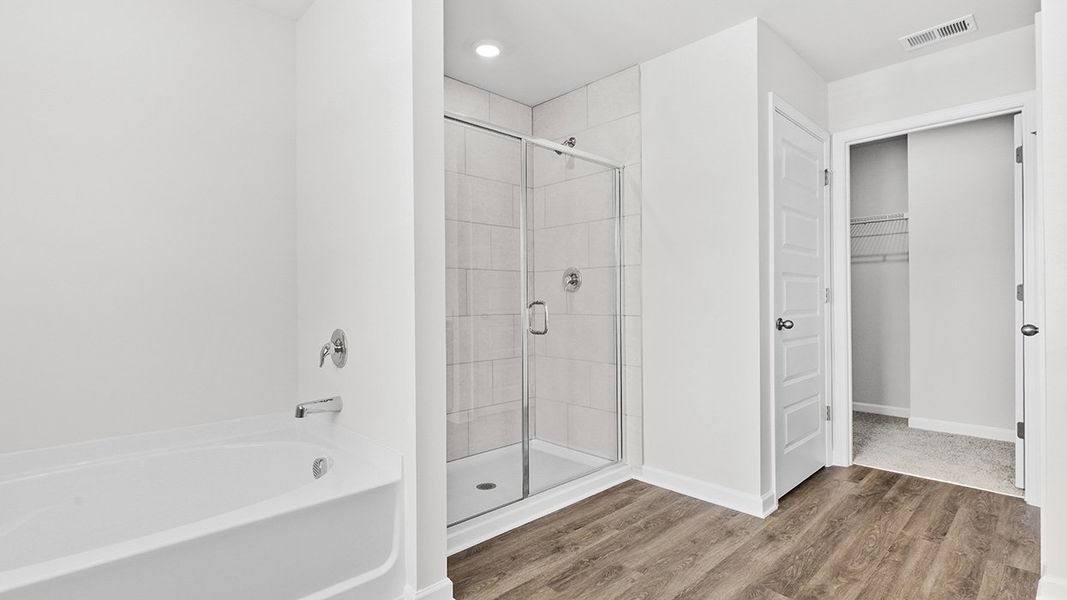 Furnished interior view inside a new home in Echo Glen, Stockbridge (Image 12).