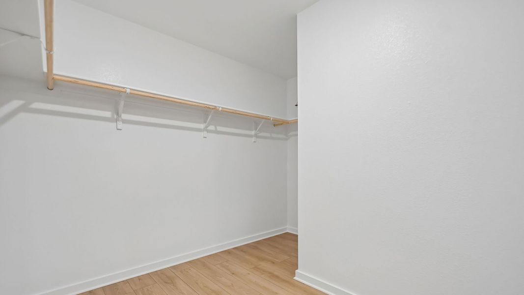Spacious, unfurnished interior of a new home in Trails at Wildhorse, Austin (Image 39).