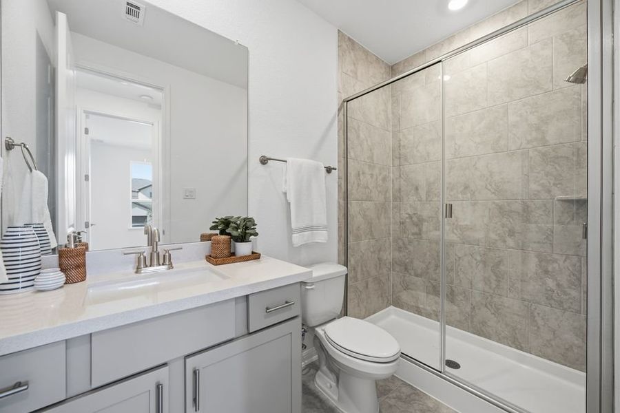 Furnished interior view inside a new home in Parkside on the River, Georgetown (Image 14). Furnished interior view inside a new home in Parkside on the River, Georgetown (Image 14).