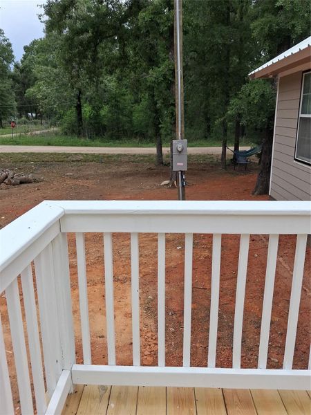 Exterior details and patio area of a home in , Livingston (Image 19).