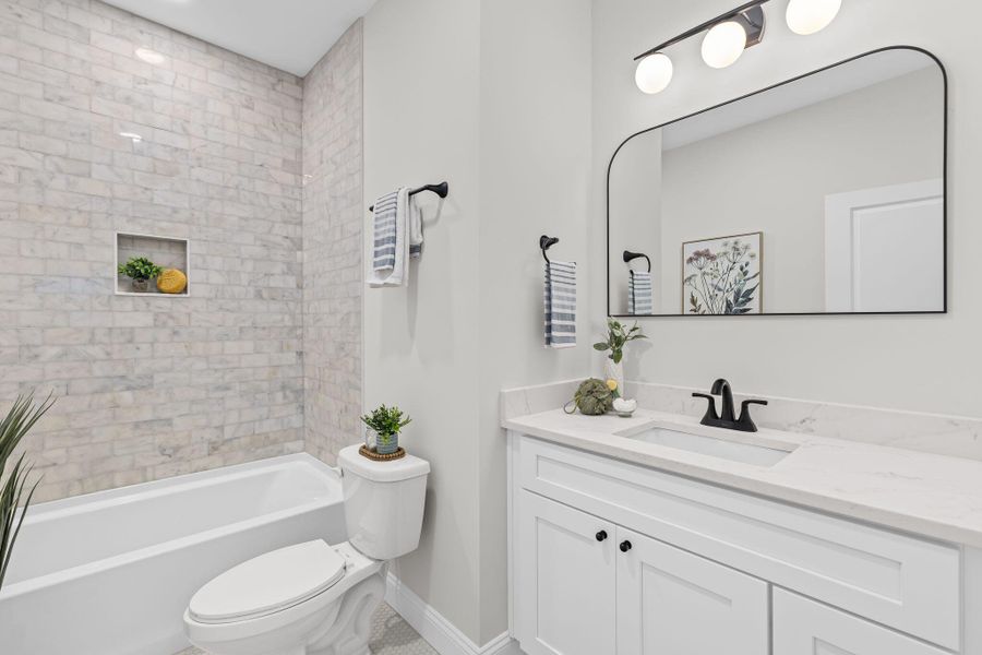 Furnished interior view inside a new home in , Summerville (Image 30).