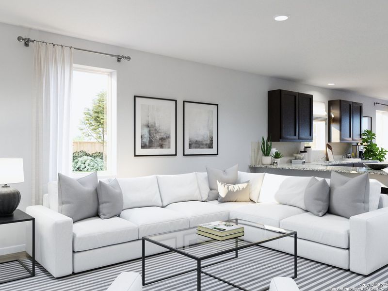 Furnished interior view inside a new home in Abbott Place, St. Hedwig (Image 31). Furnished interior view inside a new home in Abbott Place, St. Hedwig (Image 31).