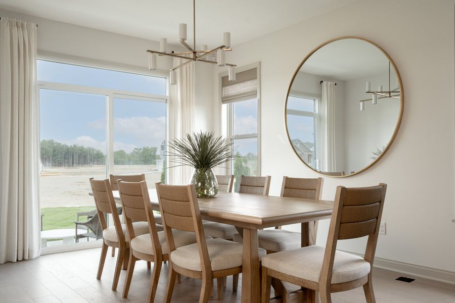 Representative furnished interior of a home built from the Avery by Fischer Homes in Twin Lakes, Hoschton (Image 17).