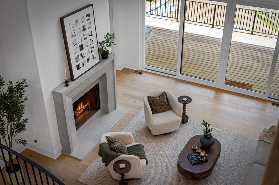 Furnished interior view inside a new home in , Ellijay (Image 63). Furnished interior view inside a new home in , Ellijay (Image 63).