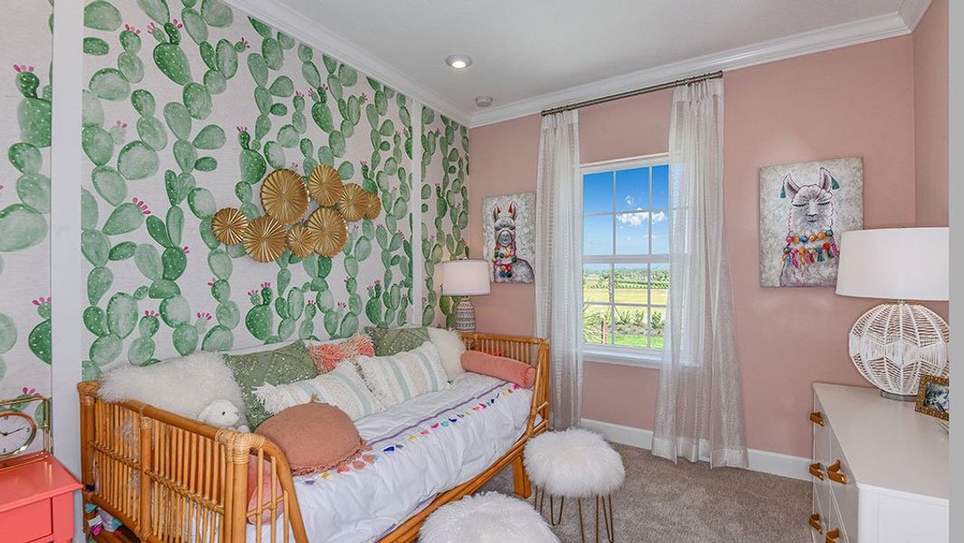 Furnished interior view inside a new home in Skye Ranch Community Group Page, Sarasota (Image 21).