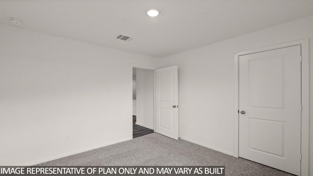 Spacious, unfurnished interior of a new home in The Canopies, Splendora (Image 13).