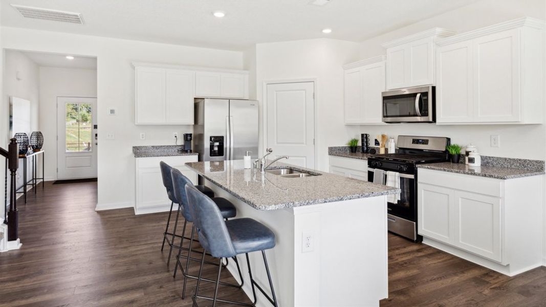 Furnished interior view inside a new home in Millstone Village, Morristown (Image 5).