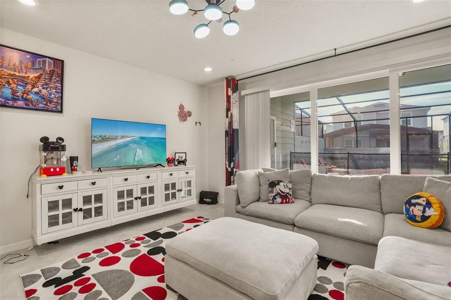 Furnished interior view inside a new home in , Clermont (Image 6).