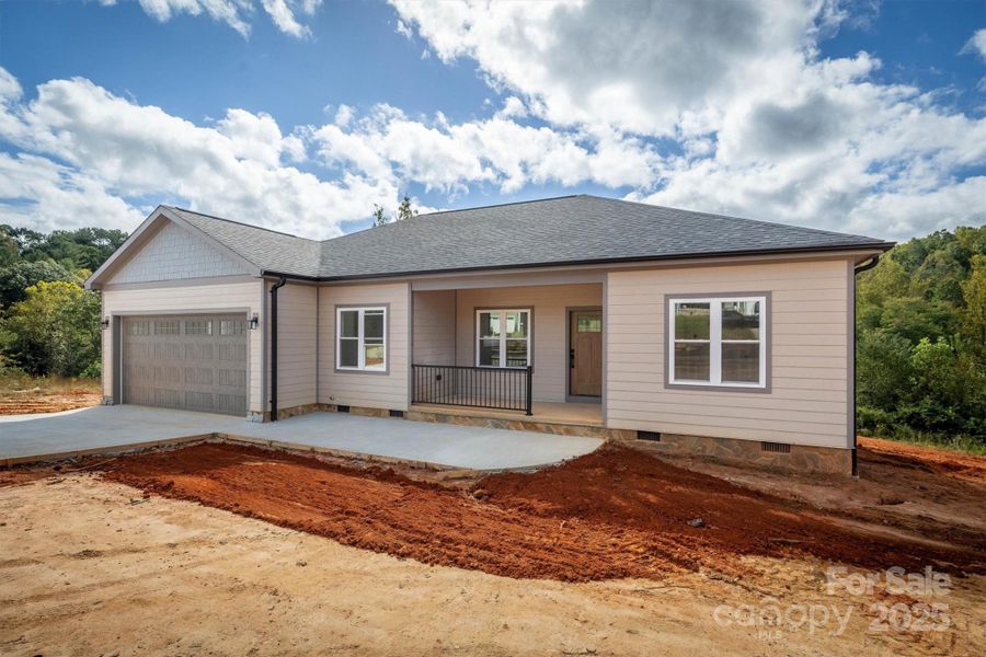 Exterior details and patio area of a home in , Morganton (Image 18).