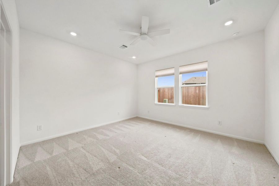 Spacious, unfurnished interior of a new home in Mason Woods, Cypress (Image 18). Spacious, unfurnished interior of a new home in Mason Woods, Cypress (Image 18).