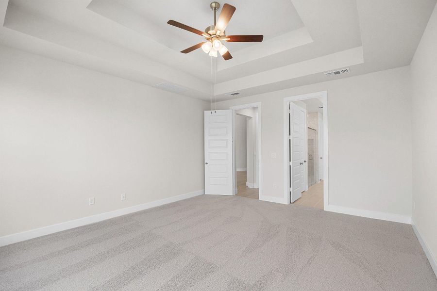 Spacious, unfurnished interior of a new home in The Colony, Bastrop (Image 28). Spacious, unfurnished interior of a new home in The Colony, Bastrop (Image 28).