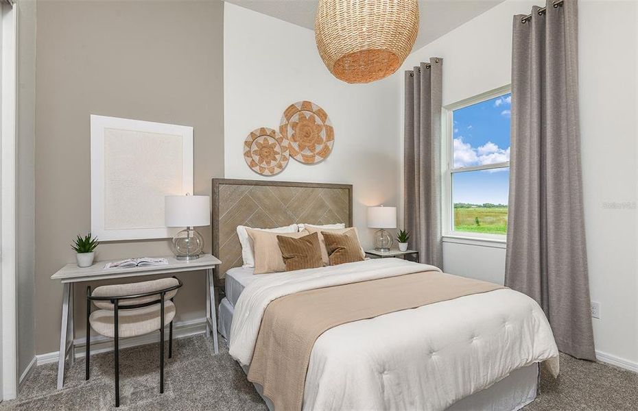 Furnished interior view inside a new home in Tohoqua Reserve, Kissimmee (Image 14).