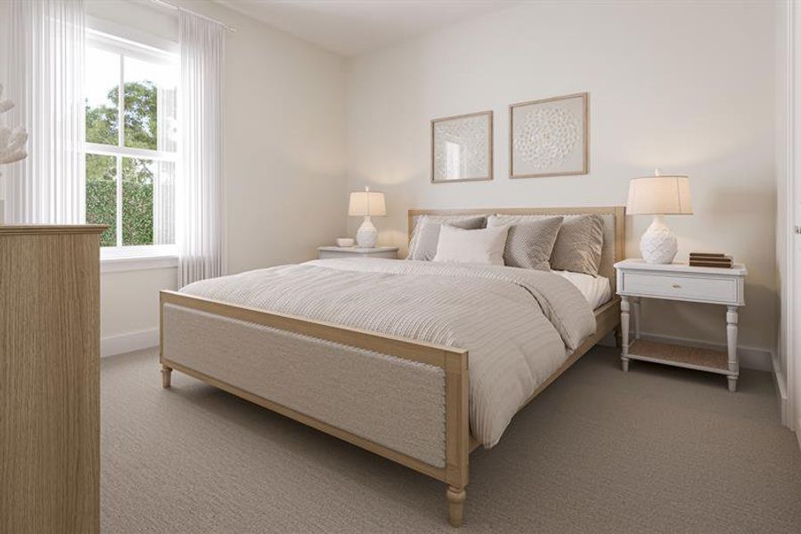 Representative furnished interior of a home built from the Aurora by Ryan Homes in Summerwoods, Parrish (Image 7).