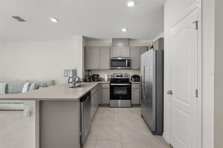 Furnished interior view inside a new home in , Davenport (Image 7).