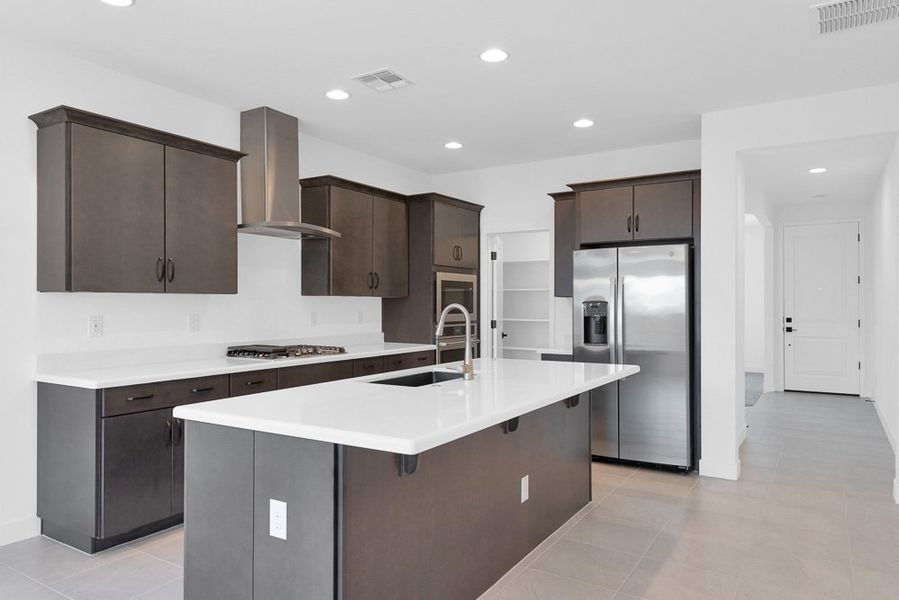 Representative furnished interior of a home built from the Winsor by Taylor Morrison in Stonehaven Discovery Collection, Glendale (Image 9).