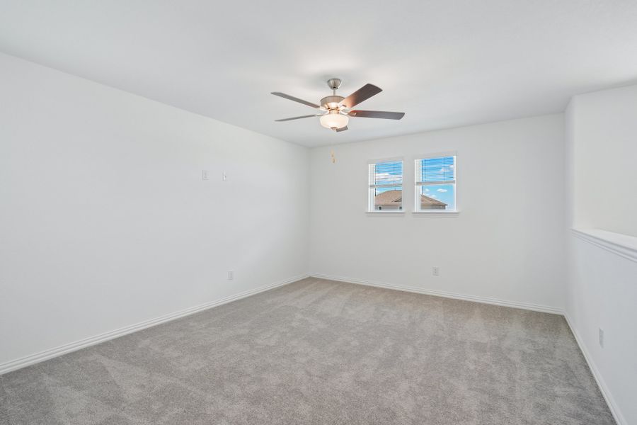 Spacious, unfurnished interior of a new home in River Ridge, Crandall (Image 27). Spacious, unfurnished interior of a new home in River Ridge, Crandall (Image 27).