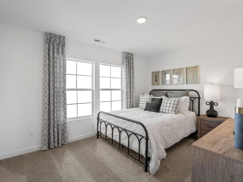 Furnished interior view inside a new home in The Towns at Red River, Gallatin (Image 32). Furnished interior view inside a new home in The Towns at Red River, Gallatin (Image 32).