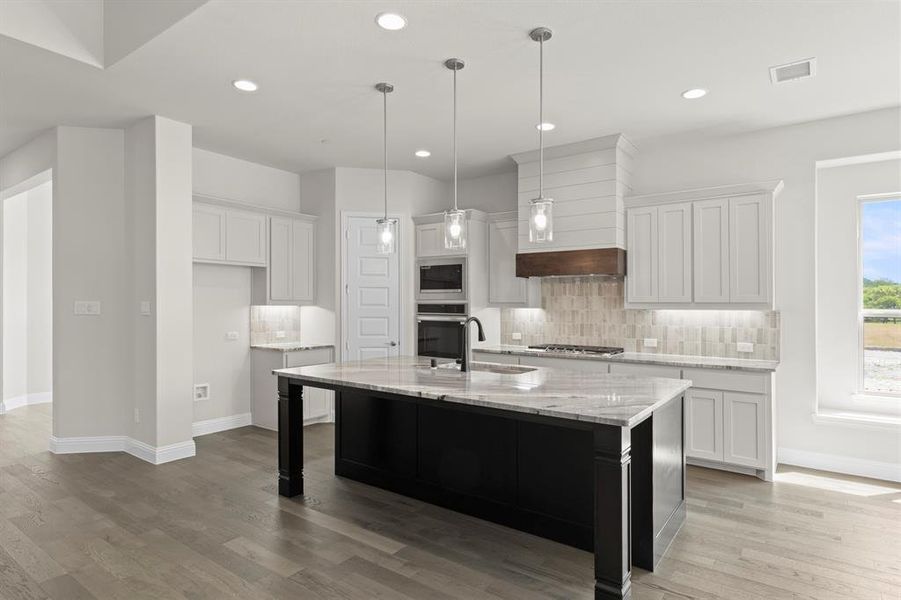 Furnished interior view inside a new home in Providence Cove, McKinney (Image 8).