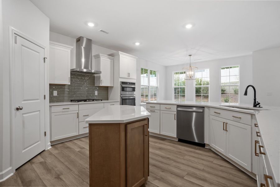 Furnished interior view inside a new home in Georgias Landing, Raleigh (Image 8).