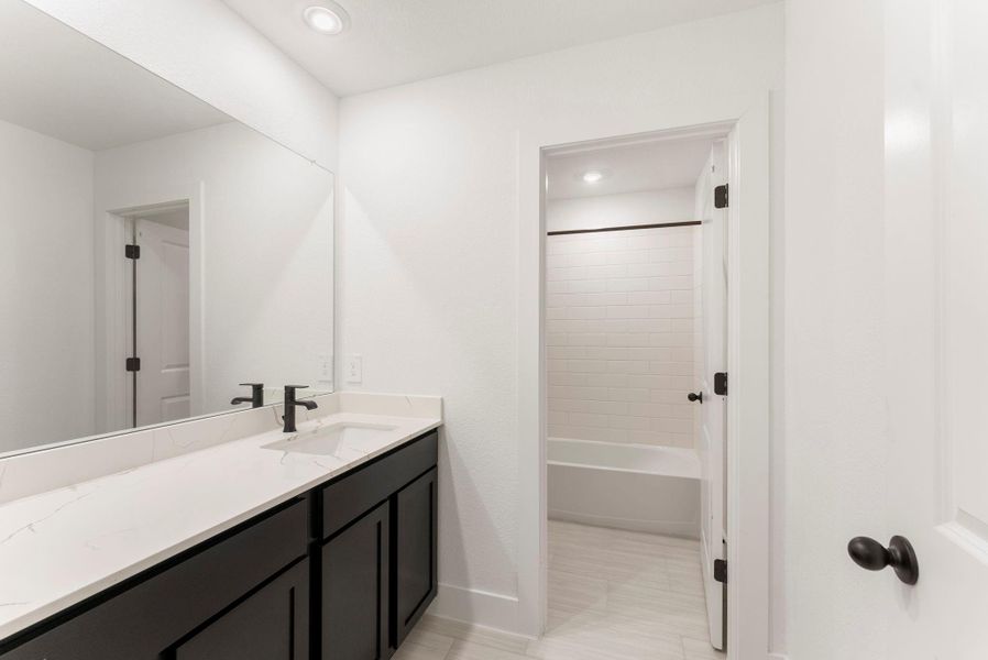 Furnished interior view inside a new home in Chapel Lakes, Montgomery (Image 13).