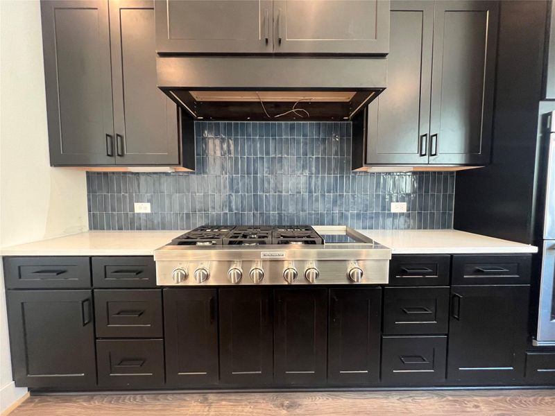 Furnished interior view inside a new home in The Grove, Austin (Image 9). Furnished interior view inside a new home in The Grove, Austin (Image 9).