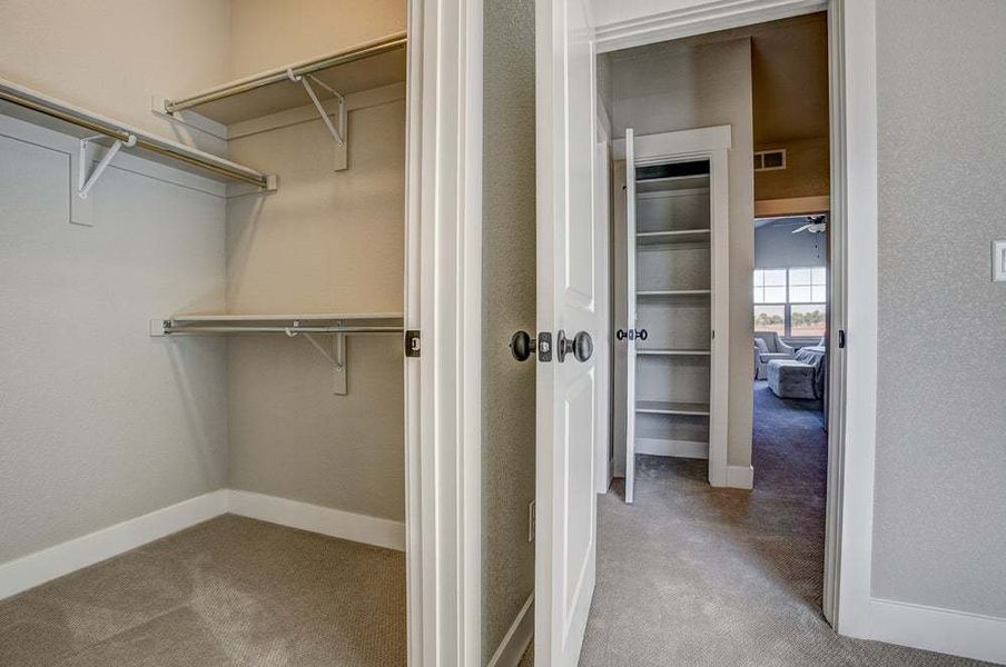 Bedroom 2 Closet - Not Actual Home - Finishes May Vary