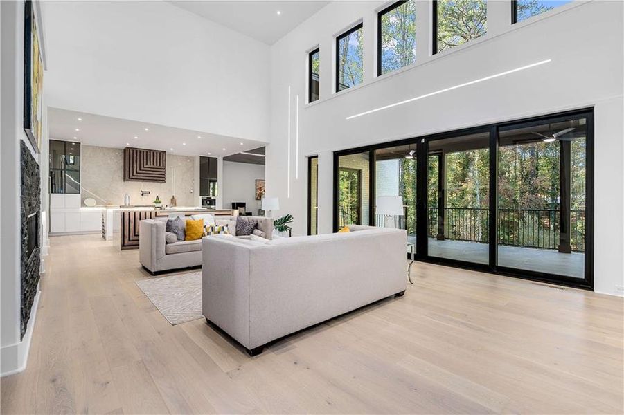 Furnished interior view inside a new home in , Sandy Springs (Image 42). Furnished interior view inside a new home in , Sandy Springs (Image 42).