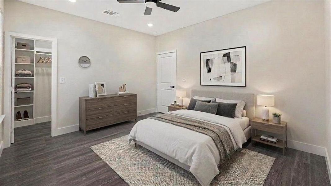 Furnished interior view inside a new home in , Mabank (Image 8).